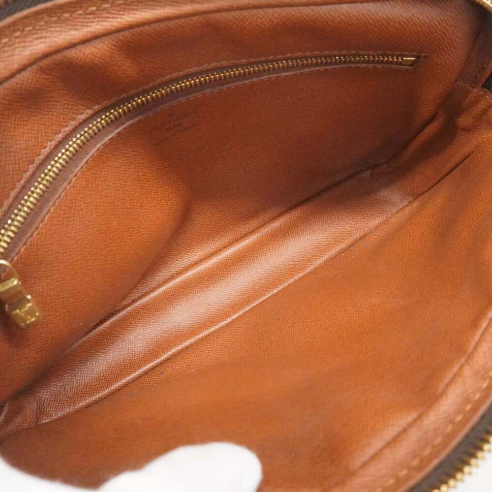 LOUIS VUITTON Authentic Brown Monogram Clutch Bag - Picture 4 of 11